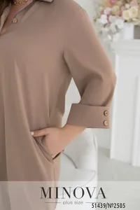 Платье 2505-капучино Minova
