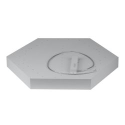 Светильник LED ЭРА Geometria SPO-122-W-40K-066 Hexagon 66Вт 4000К 5300Лм IP40 800*800*80 белый подвесной | Декоративные светильники Geometria