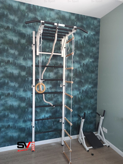 Монтаж шведской стенки Sv Sport в пеноблочные, газоблочные стены