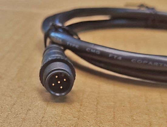 NMEA 2000 M12 5pin Кабель питания с предохранителем 1 метр