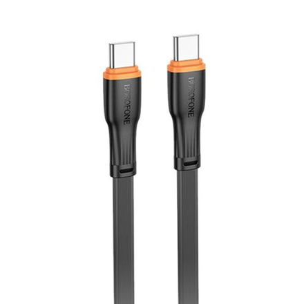 Кабель TypeC - TypeC BOROFONE BX118 60W (черный) 1м