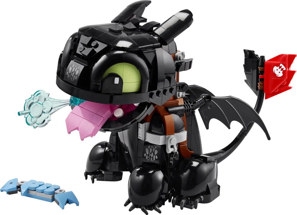 Конструктор LEGO Icons 10375 Как приручить дракона: Беззубик