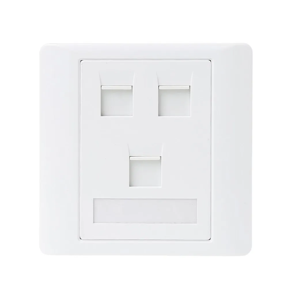 Панель компьютерных розеток типа 86 CAT5E, сетевой модуль RJ45, кабельный интерфейс, розетка