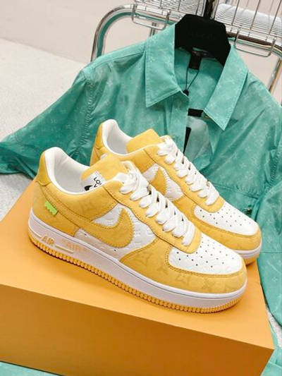 Louis Vuitton and Nike Air Force