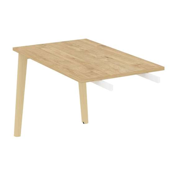 Onix Wood Direct Брифинг-приставка OW.BR-11 Тиквуд Светлый/Дуб Светлый/Металл Белый 1180*720*750