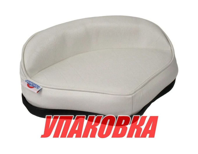 Сиденье мягкое PRO STAND-UP, обивка белый винил (упаковка из 10 шт.)