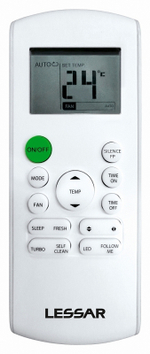 Сплит-системы LESSAR серии Cool+ LS-H18KFE2/LU-H18KFE2