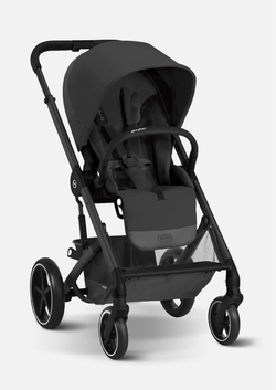 Cybex Детская коляска Balios S Lux BLK 2 в 1 цвет Moon Black