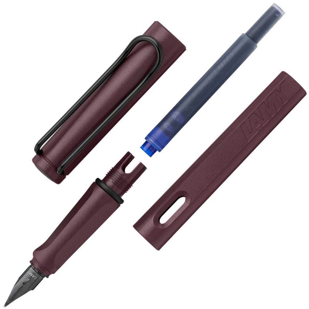 Перьевая ручка Lamy Safari 0E3 Scarlet с пером F (4038770) 3
