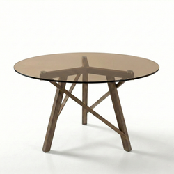 Дизайнерский стол EDGE GLASS