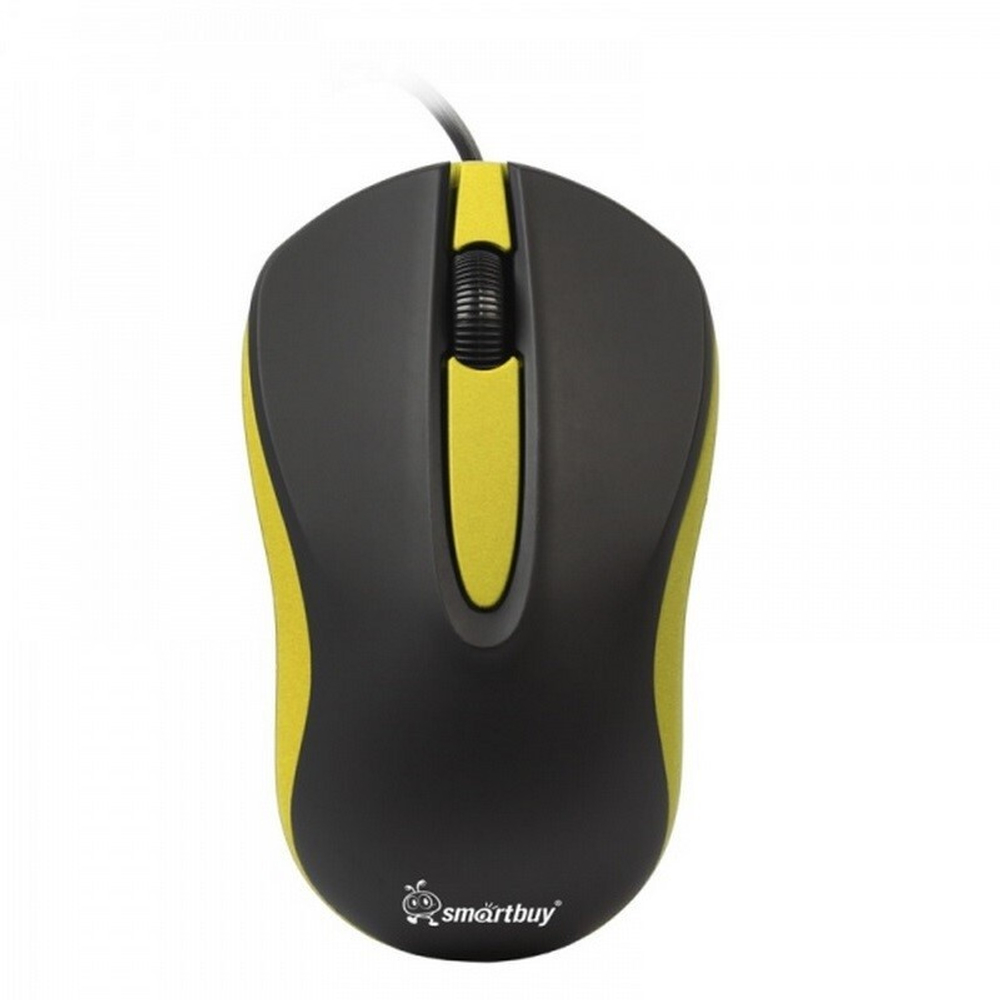 Мышь проводная SmartBuy ONE 329 (черно-желтый) (SBM-329-KY)