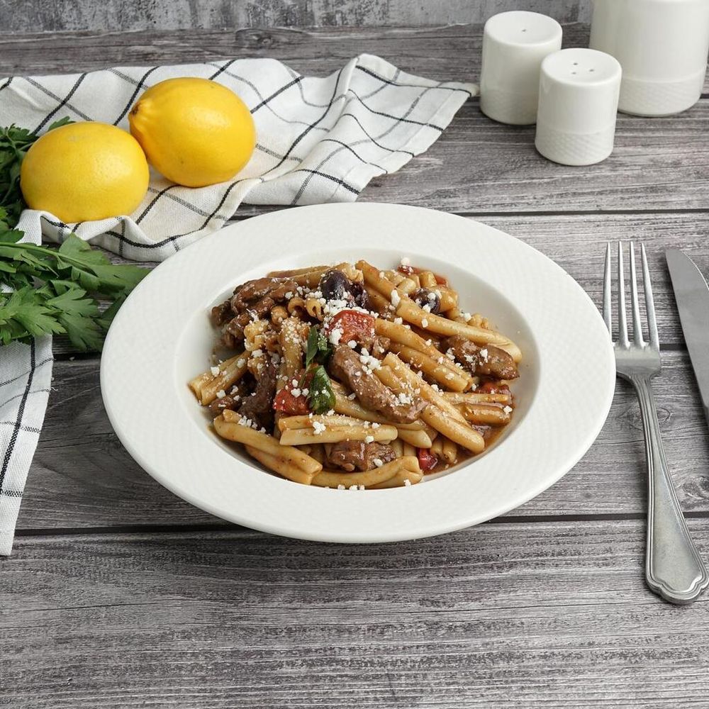 Тарелка глубокая 350 мл d 23,2 см h3,8 см   Noble [6]