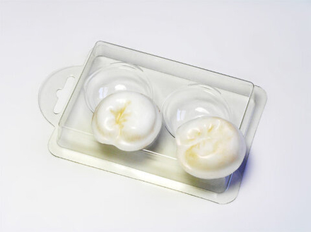 Пластиковая форма для шоколада "Пельмени"