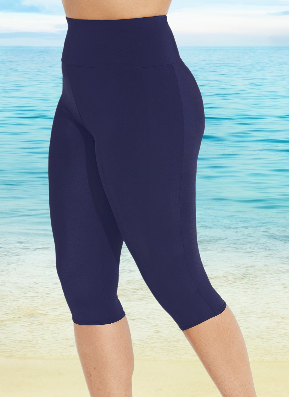 Шорты купальные 17135 темно-синие