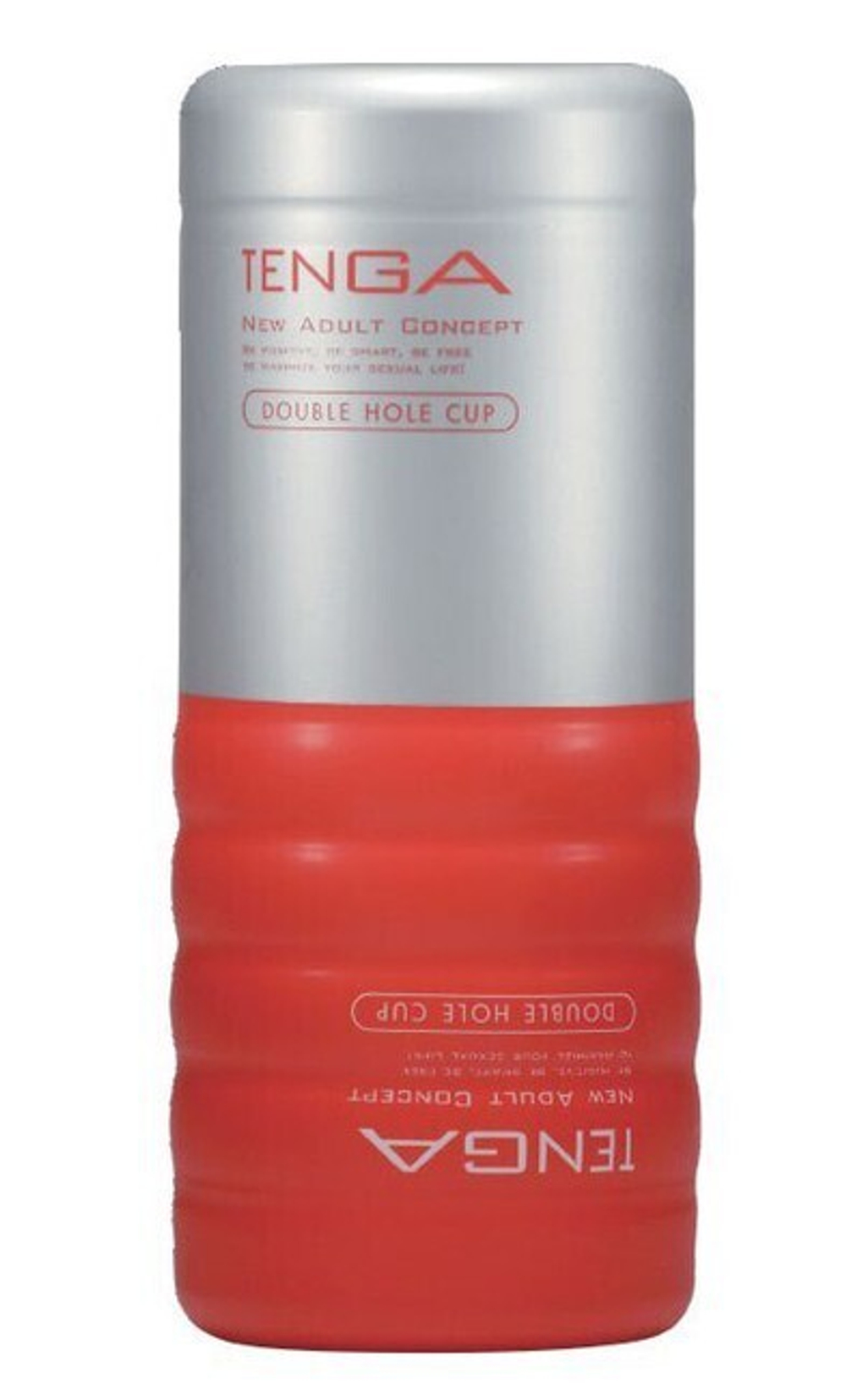 Мастурбатор Double Hole Сup (анальный или традиционный секс) (Цвет: белый)