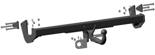 Фаркоп WESO 2257-A на Mercedes Viano (W639), Vito (W447, W639), V-Klass (W447)