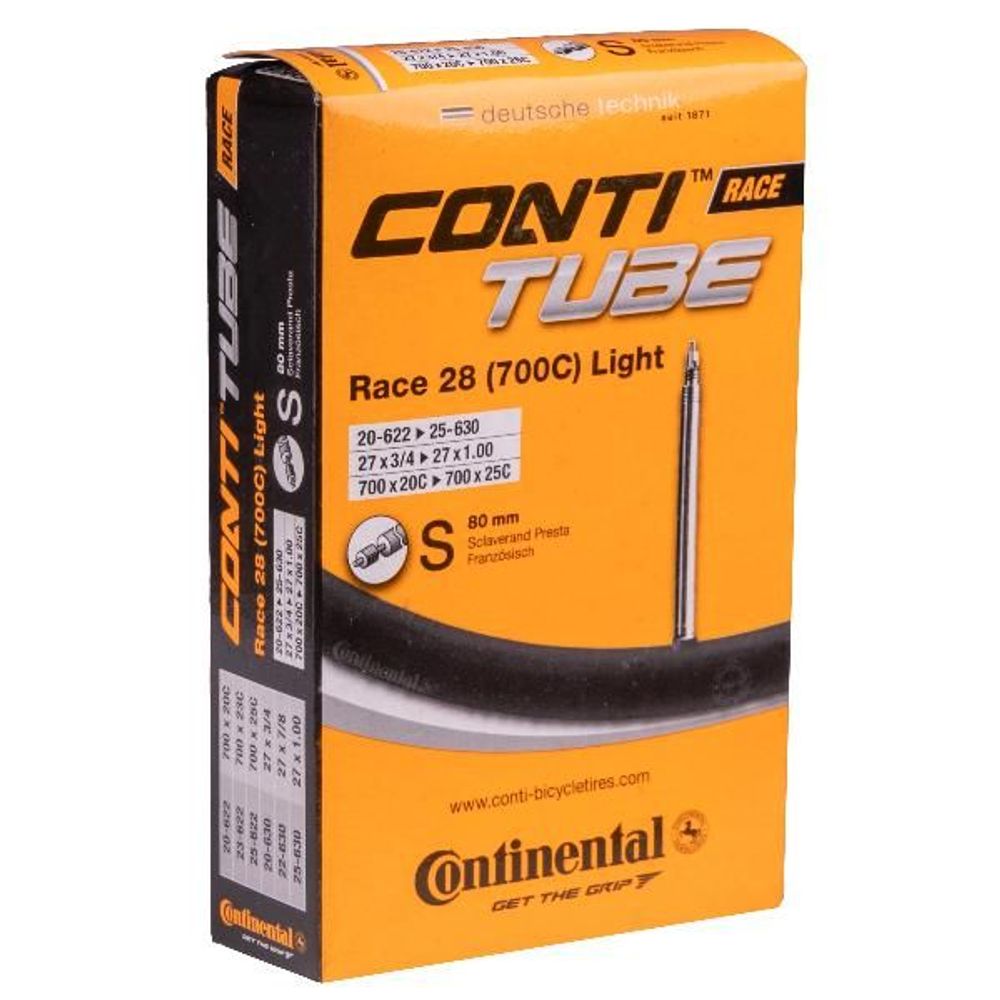 Камера 28" Continental 28"/700x20-25 спорт 80мм Race Light/02-0181871