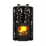 Дровяная банная печь Grill'D Violet World Long Window Max