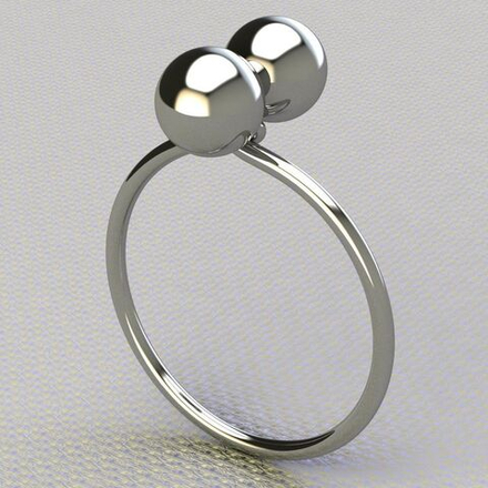 Кольцо Поцелуйчик