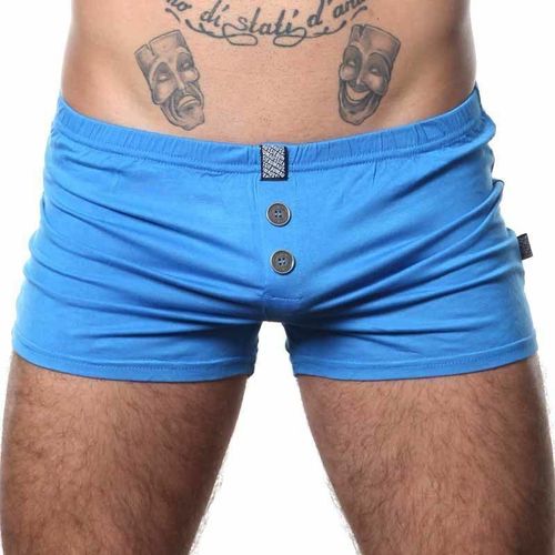 Мужские боксеры синие Aussiebum Freedom Shorts Blue