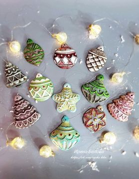 Пряничная форма Колокольчик (серия Новогодние игрушки)