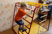 Спорткомплекс новый Веселый малыш спорткомплекс детский для дома красный №9 — 9-0359