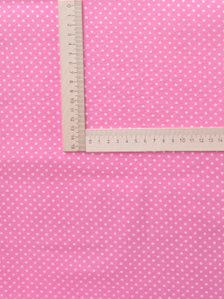 Ткань бязь плательная, рис. "Горох 2 мм", ширина 150 см, арт. 610