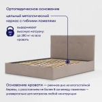 Кровать BuyDream (велюр, с ПМ)