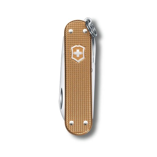 Складной нож Victorinox 0.6221.255G Wet Sand c клинком из стали X55CrMo14, рукоять алюминиевый сплав Alox