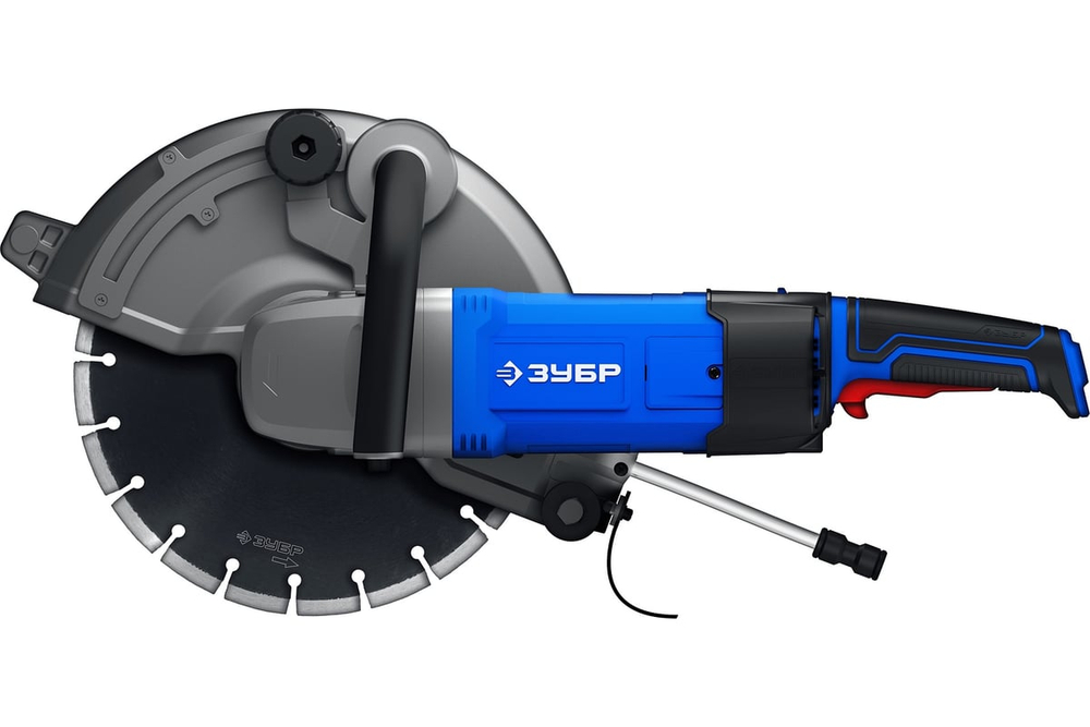 ЗУБР d 355 мм, 2700 Вт, 125 мм, электрический резчик по бетону, Профессионал (РЭУ-2700-355)