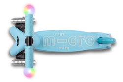 Самокат Micro Mini2Grow Deluxe Magic LED синий