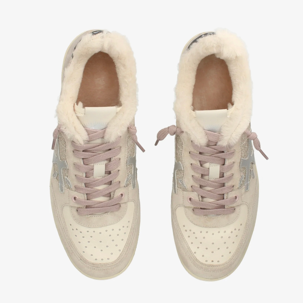 Кожаные кеды Premiata Bskt Clay-d 7073M на меху