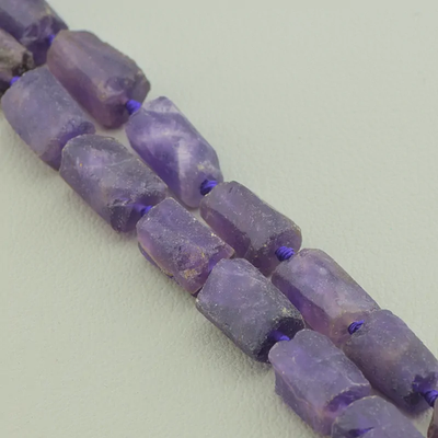 Нитка Аметист 41 см. (Без замка) - Фиолетовая