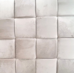 Пуф плетеный 40х40х40см Garda Decor серо-бежевый