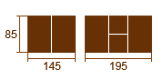 Стол "Авеню" (тон Светлый дуб)