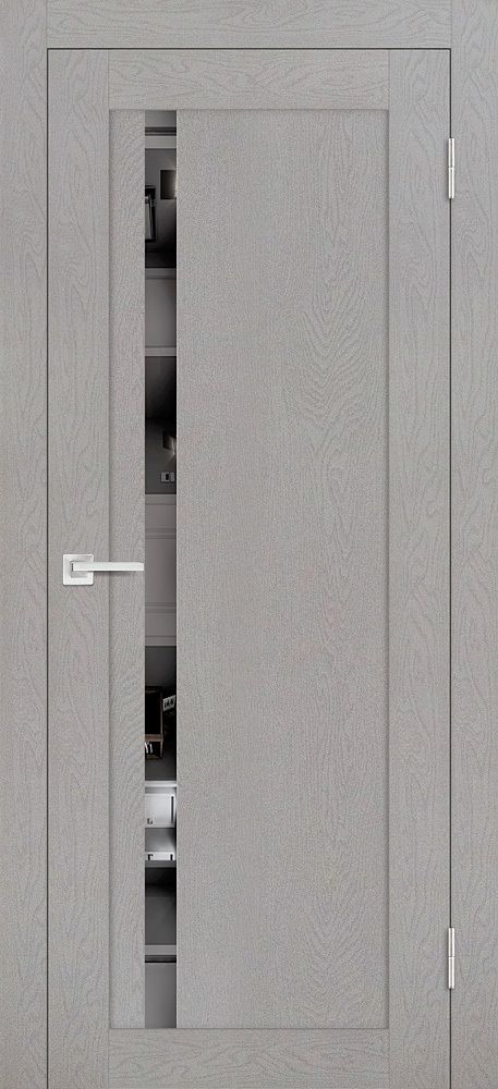 Дверь PST-8 / Цвет серый ясень / Зеркало тонированное / Двери PROFILO PORTE