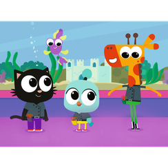 Pazl / Пазлы / Puzzles - "30" - Kitten Milo / Dea Planeta MILO