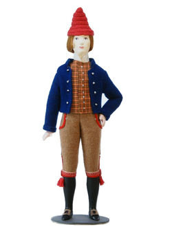 Кукла коллекционная в мужском костюме, Швеция