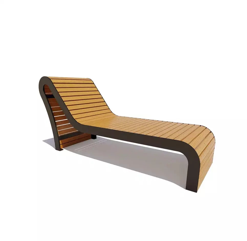 Шезлонг «Лагуна» из сосны, дуб