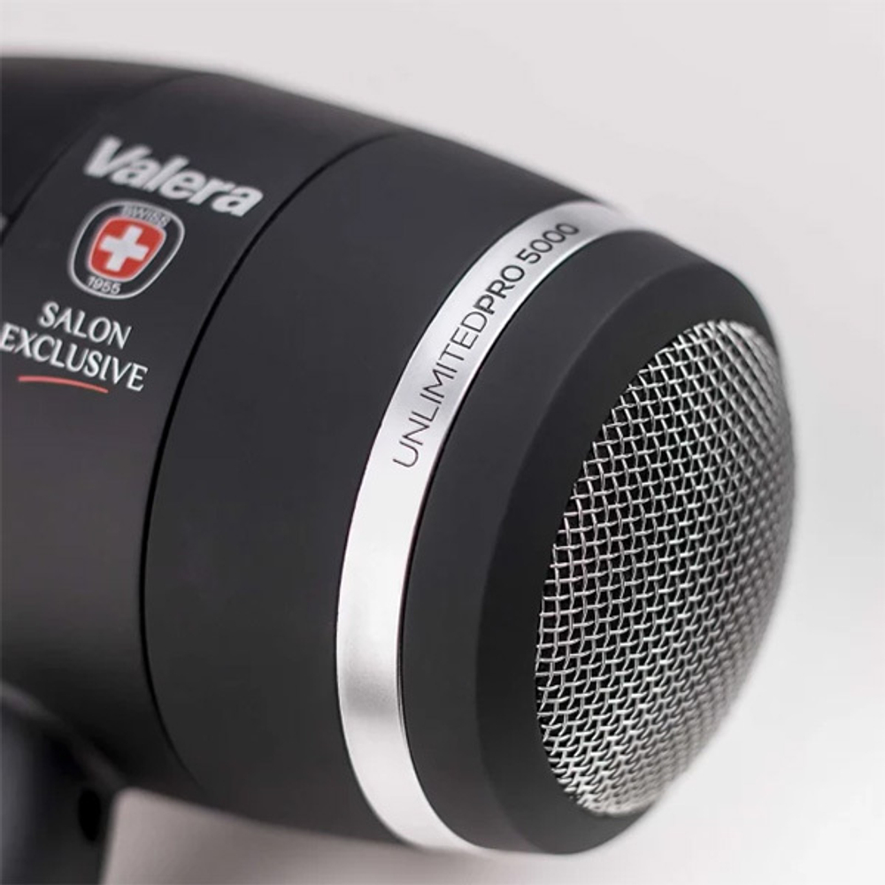 Фен для волос черный 2400Вт Valera Salon Exclusive Unlimited Pro 5000 UP 5.0X eQ RC Satin Black