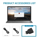 10.1" Портативный сенсорный монитор, IPS, 1024х600, 60 Гц