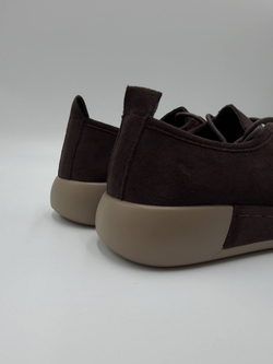 Туфли женские экокожа арт. 844-3 цвет "коричневый"