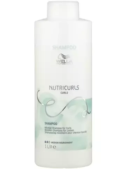 Wella Professionals Nutricurls Мицеллярный шампунь для кудрявых волос 1000 мл