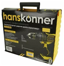 Аккумуляторная ударная дрель Hanskonner HCD1838RI