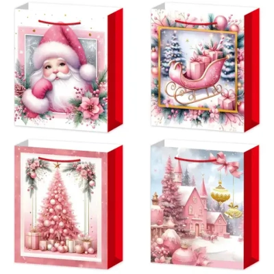 Пакет подарочный «Розовые сны» 26*32*10 см, микс