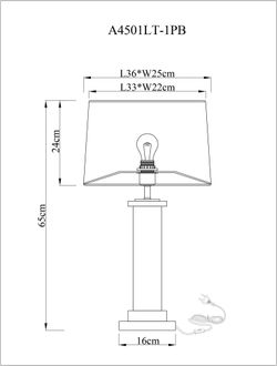 Декоративная настольная лампа Arte Lamp