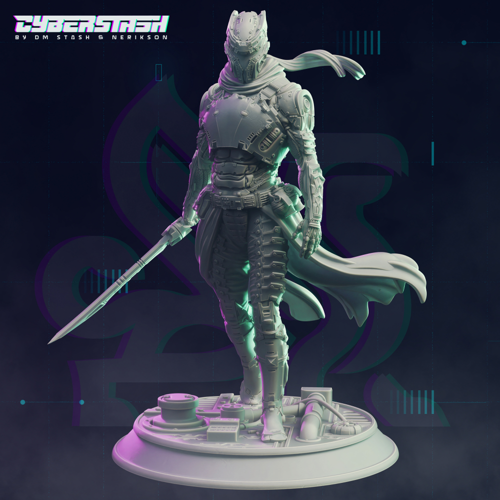 Миниатюры Киберпанк Cyberpunk 32мм 75мм