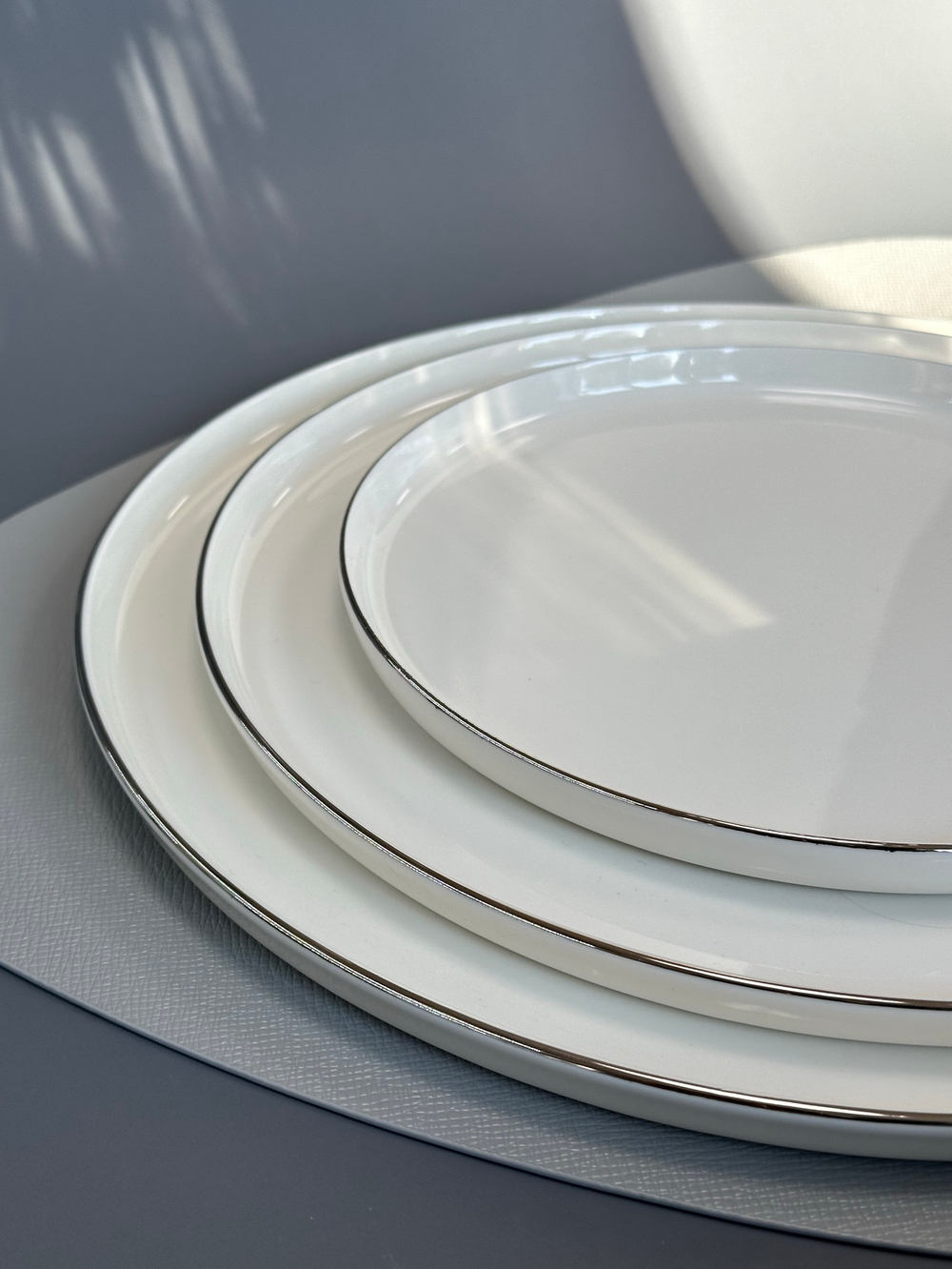 Тарелка мелкая 31см CHOPIN PLATINUM