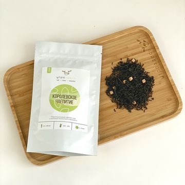 Чёрный чай листовой Королевское чаепитие, 40г