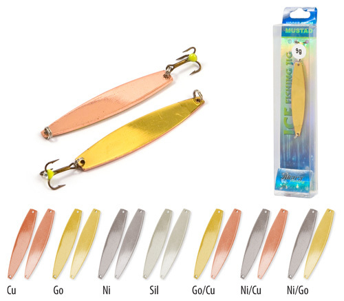 Блесна зимняя Akara Ice 3416 9 гр. Go/Cu